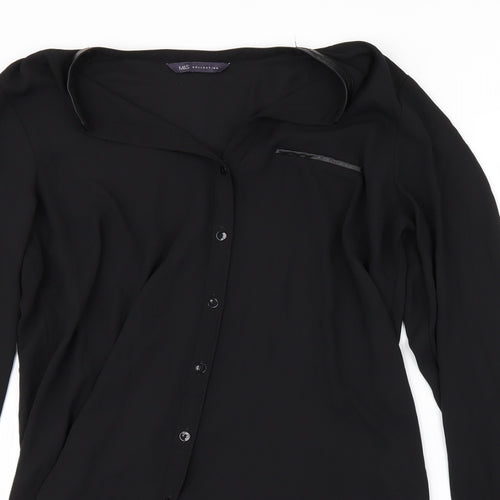 Marks & Spencer Womens Black   Cardigan Jumper Size 10