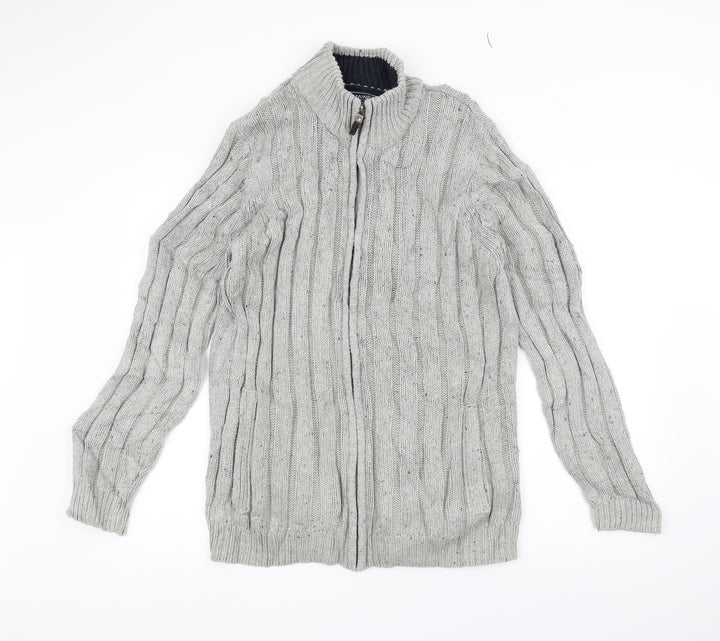 Maine New England Mens Grey Jacket Size L