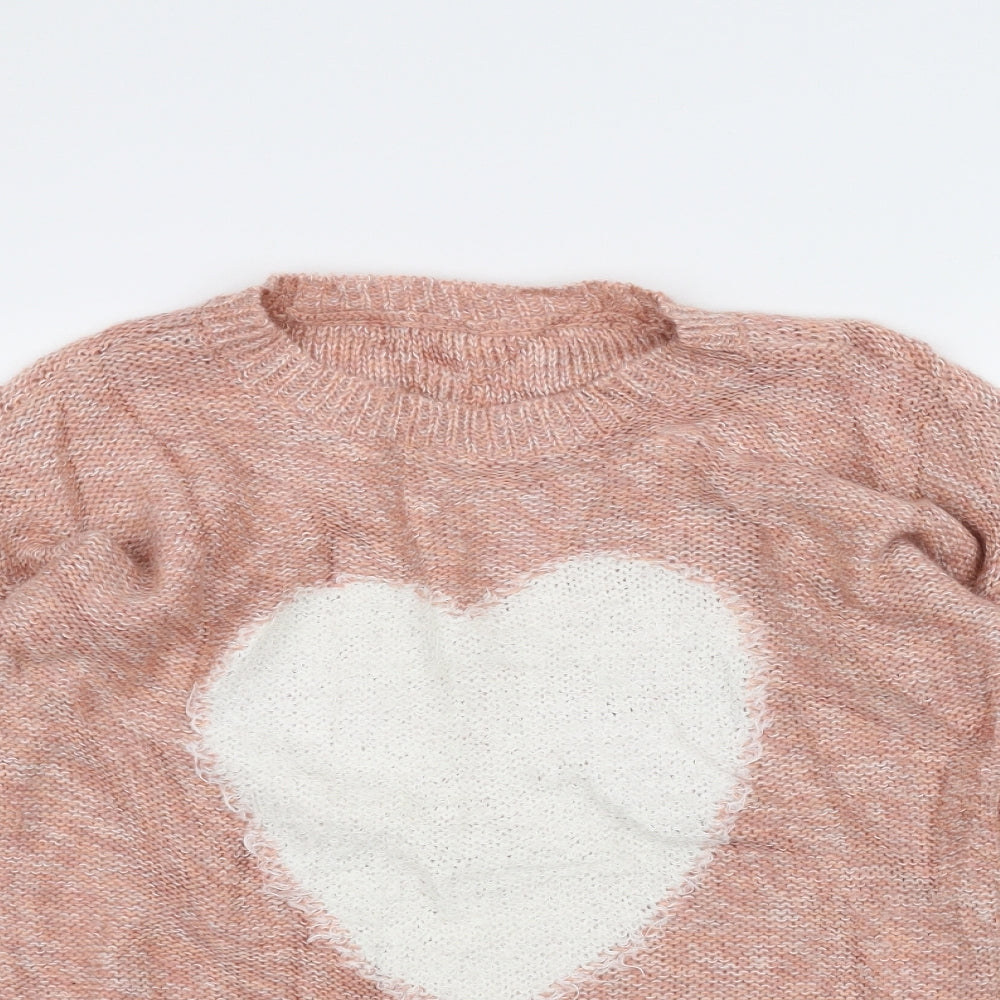 Preworn Womens Pink   Pullover Jumper Size 10