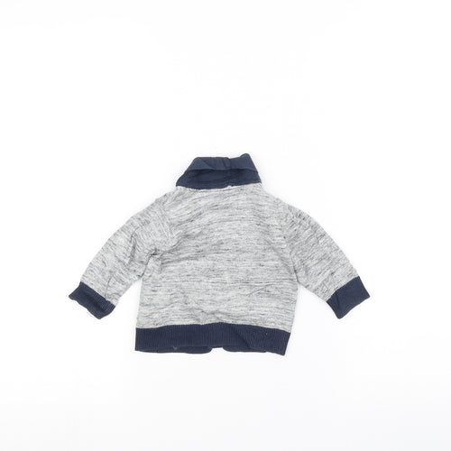 Earlydays Baby Grey   Cardigan Jumper Size 0-3 Months