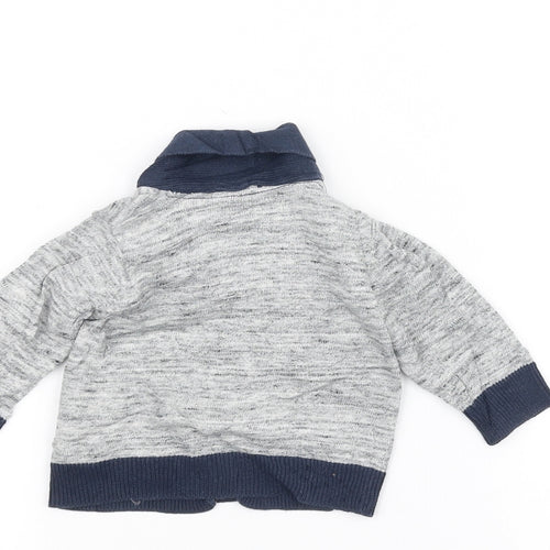 Earlydays Baby Grey   Cardigan Jumper Size 0-3 Months