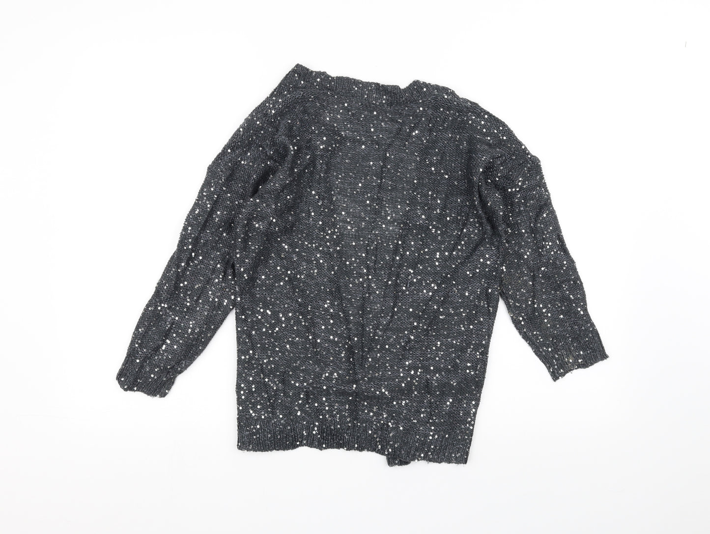 George Womens Grey   Cardigan Jumper Size 12
