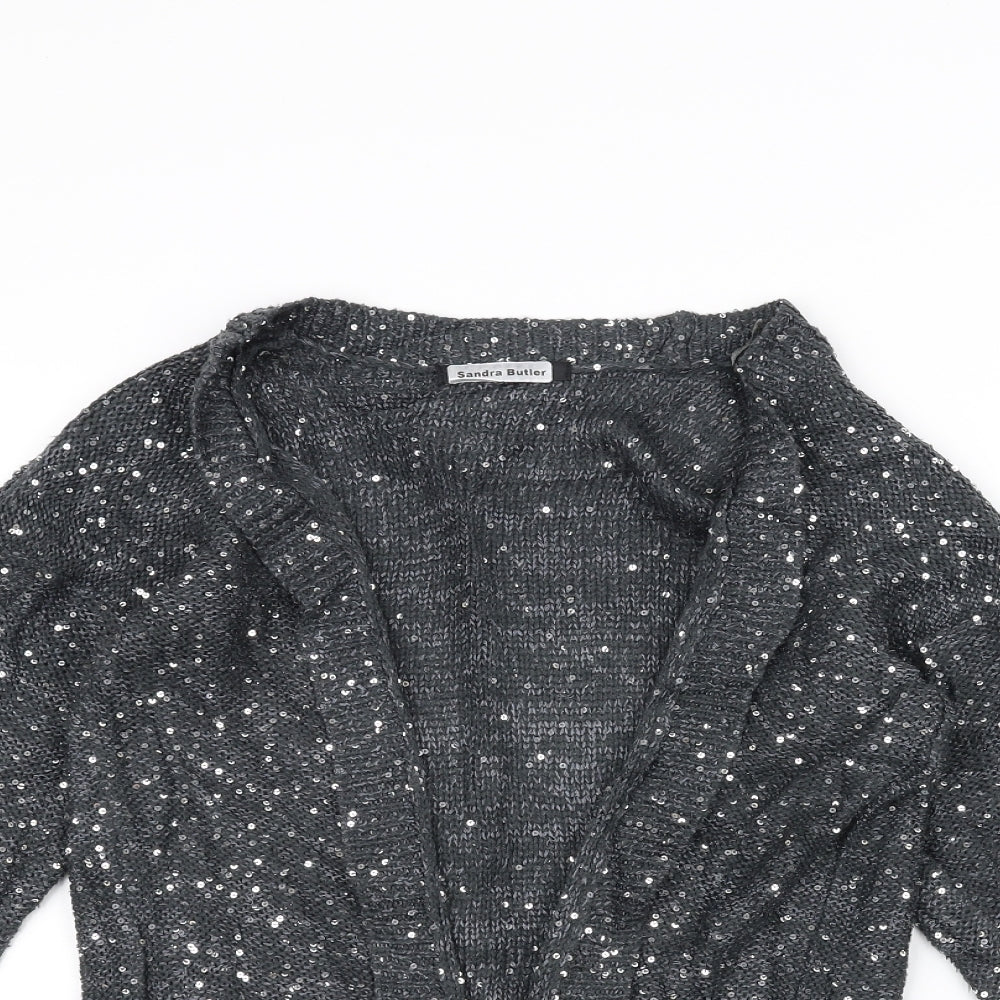 George Womens Grey   Cardigan Jumper Size 12