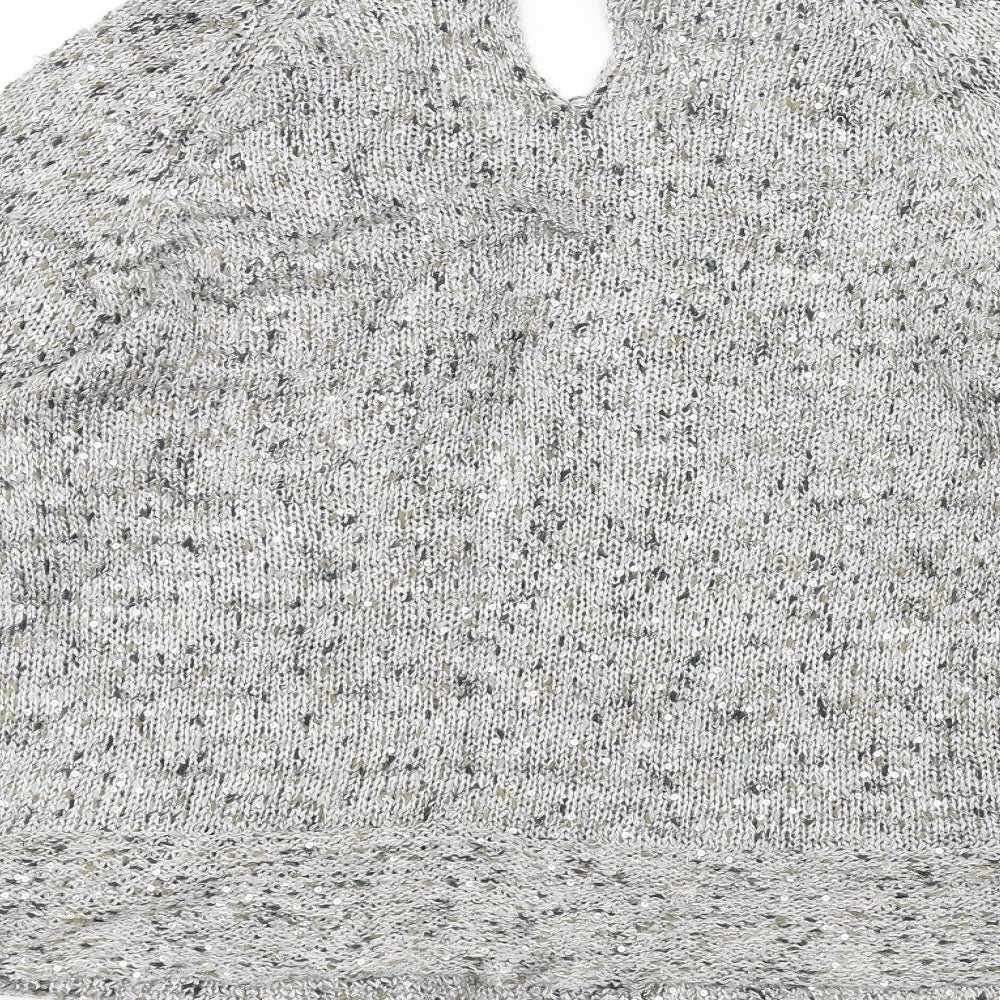 Jacqueline Riu Womens Grey   Pullover Jumper Size M