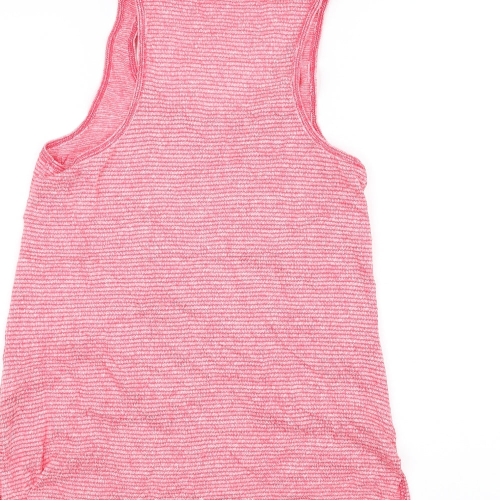 NEXT Womens Red Striped  Basic Tank Size 6