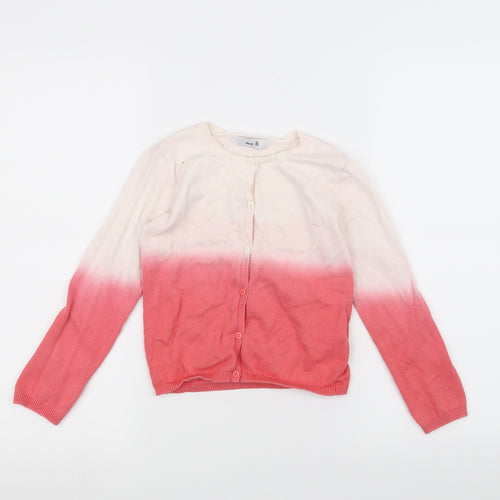 Abcd R Girls White   Cardigan Jumper Size 6 Years