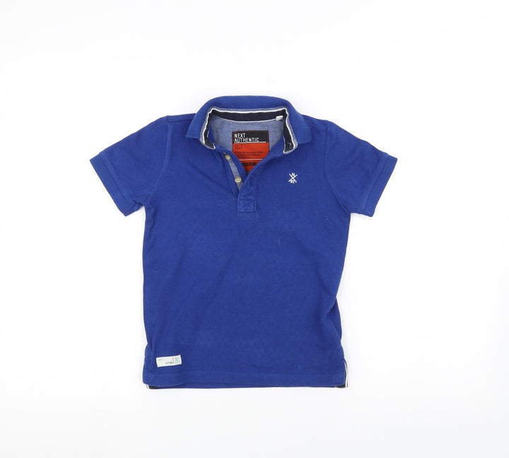 NEXT Boys Blue Basic Polo Size 4 Years