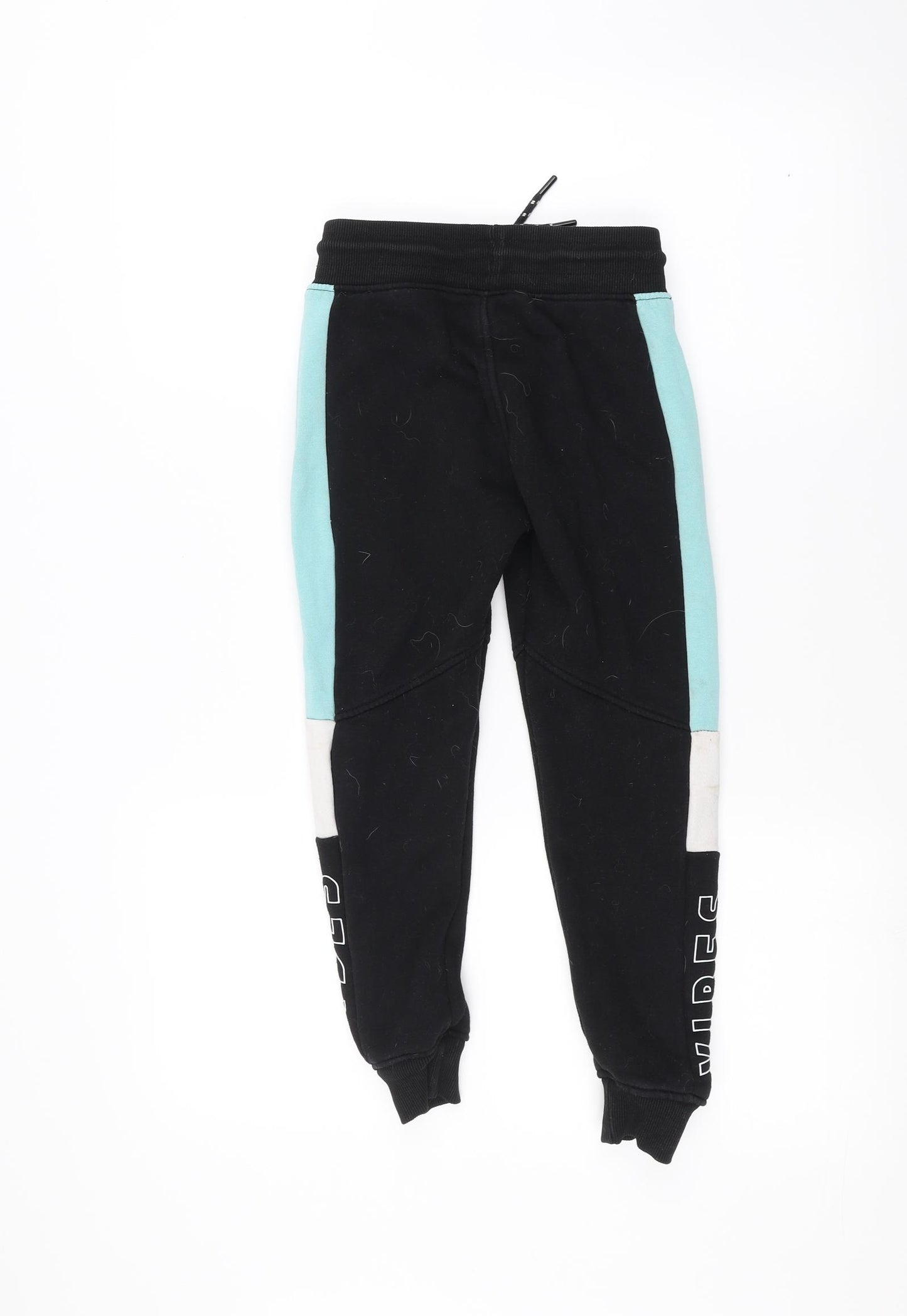 George Boys Black   Sweatpants Trousers Size 6-7 Years