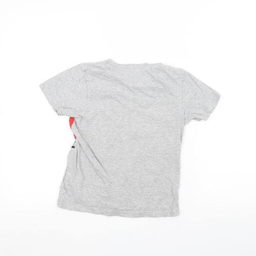 Pep&Co Boys Grey   Basic T-Shirt Size 8-9 Years