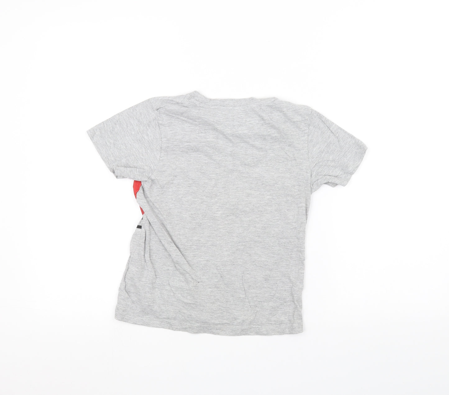 Pep&Co Boys Grey   Basic T-Shirt Size 8-9 Years