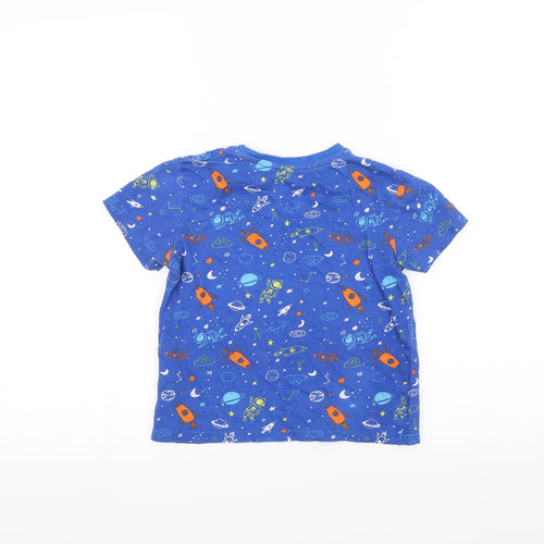 Pep&Co Boys Blue   Basic T-Shirt Size 6-7 Years