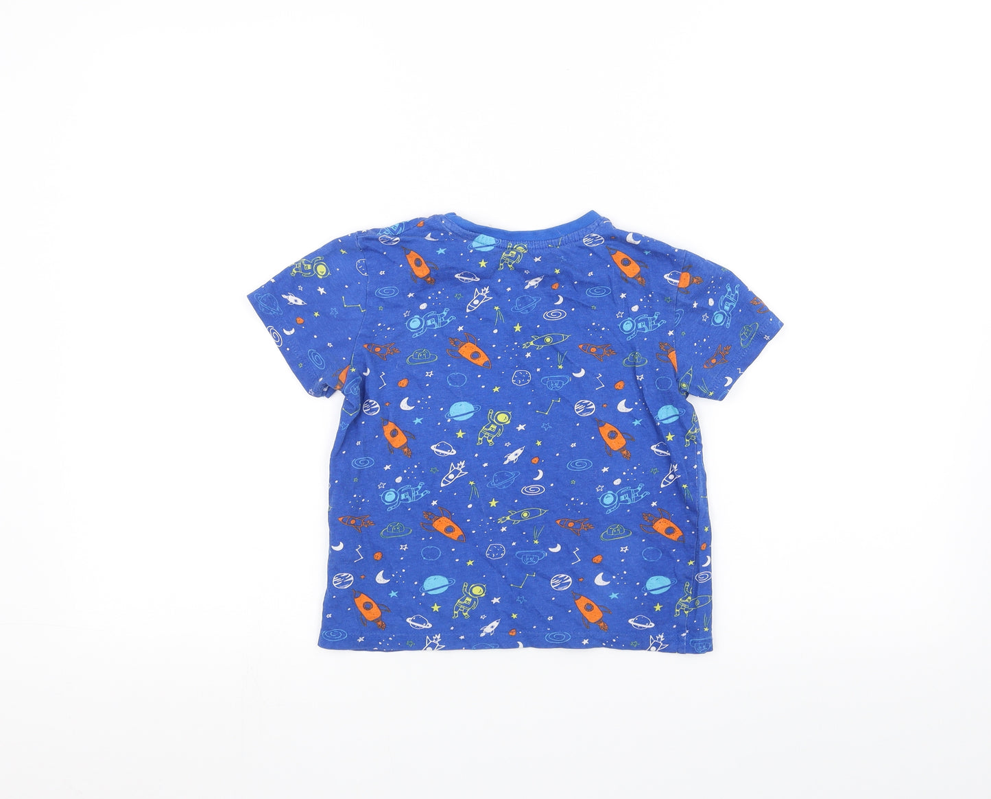 Pep&Co Boys Blue   Basic T-Shirt Size 6-7 Years