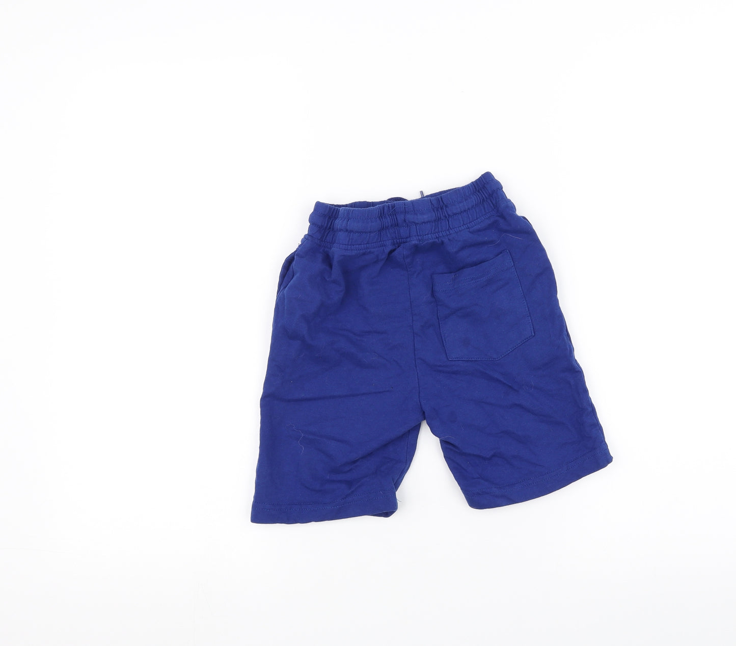 Pep&Co Girls Blue   Sweat Shorts Size 6-7 Years