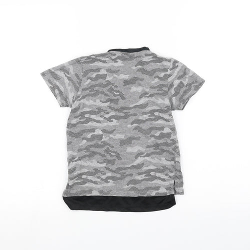 Pep&Co Boys Grey   Basic T-Shirt Size 5-6 Years
