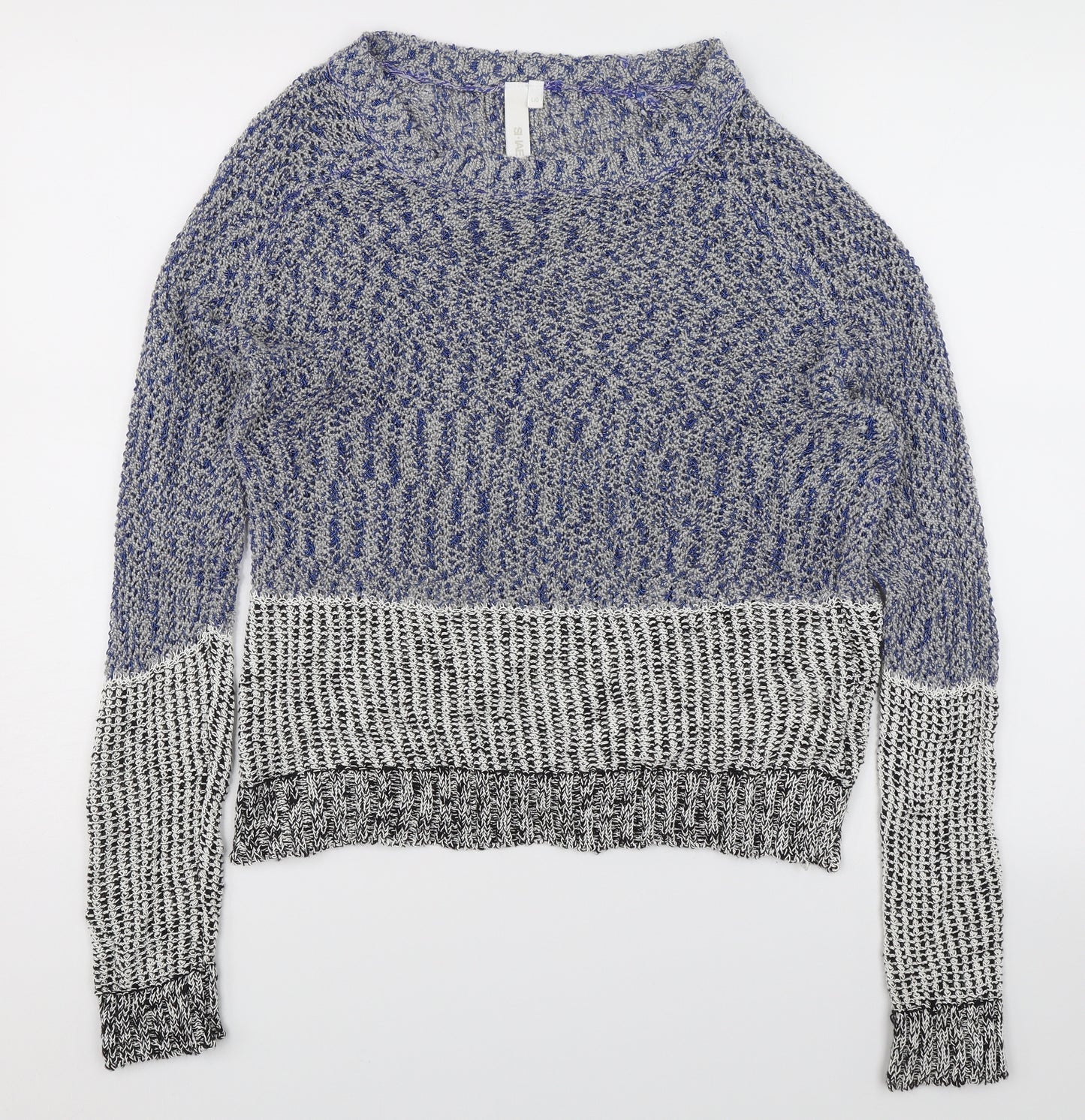 Slave Womens Blue   Pullover Jumper Size L