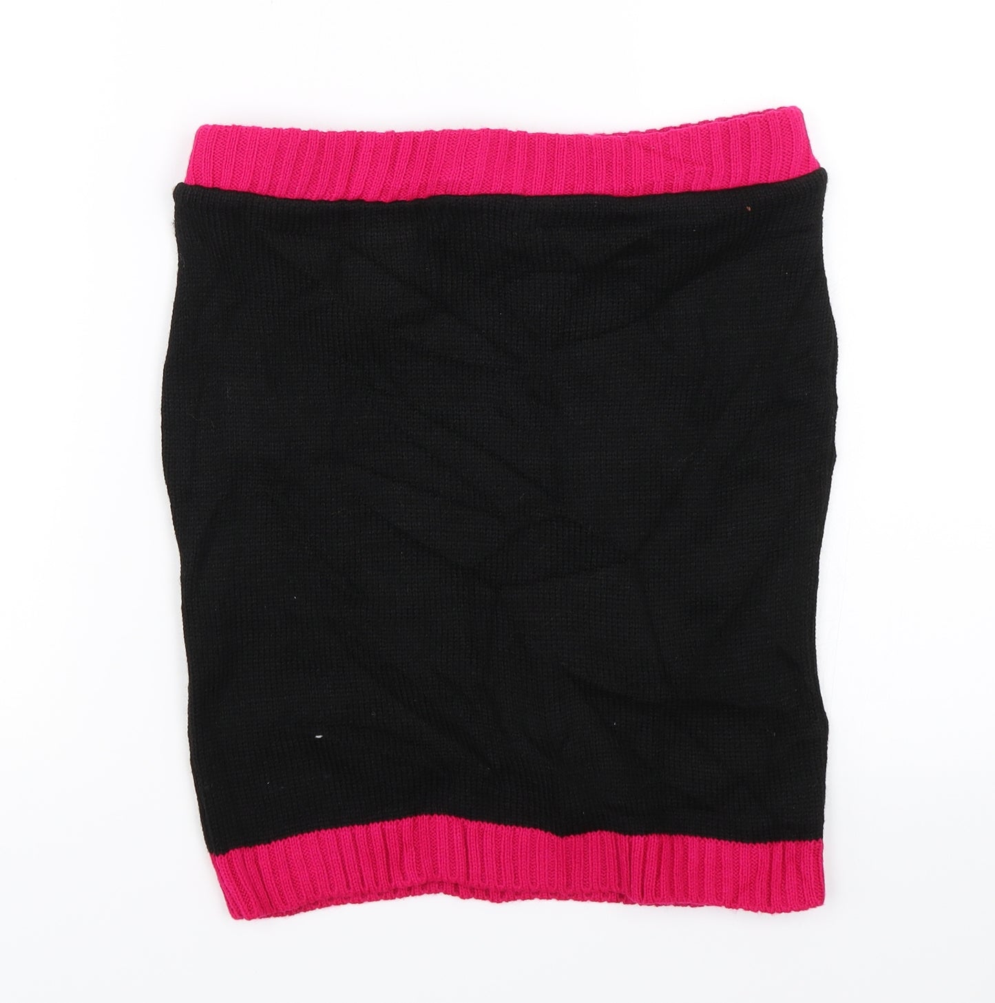 Dancing Leopard Womens Black   Mini Skirt Size M