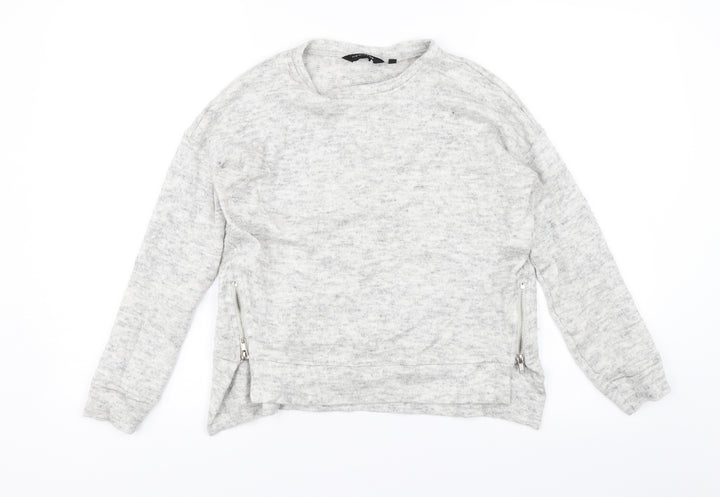 New Look Womens Grey   Pullover Jumper Size 8