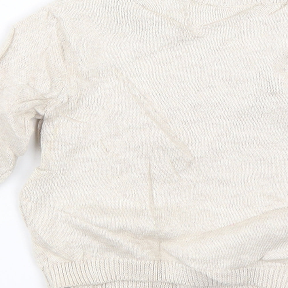 Lupilu Baby Beige   Cardigan Jumper Size 3-6 Months  - Bear