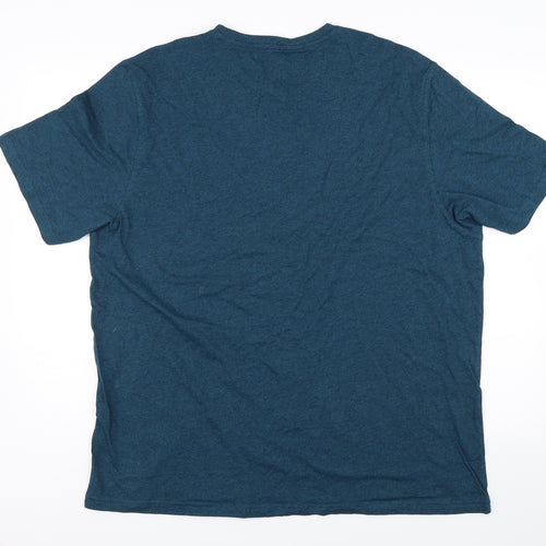 M&S Mens Blue    T-Shirt Size 2XL