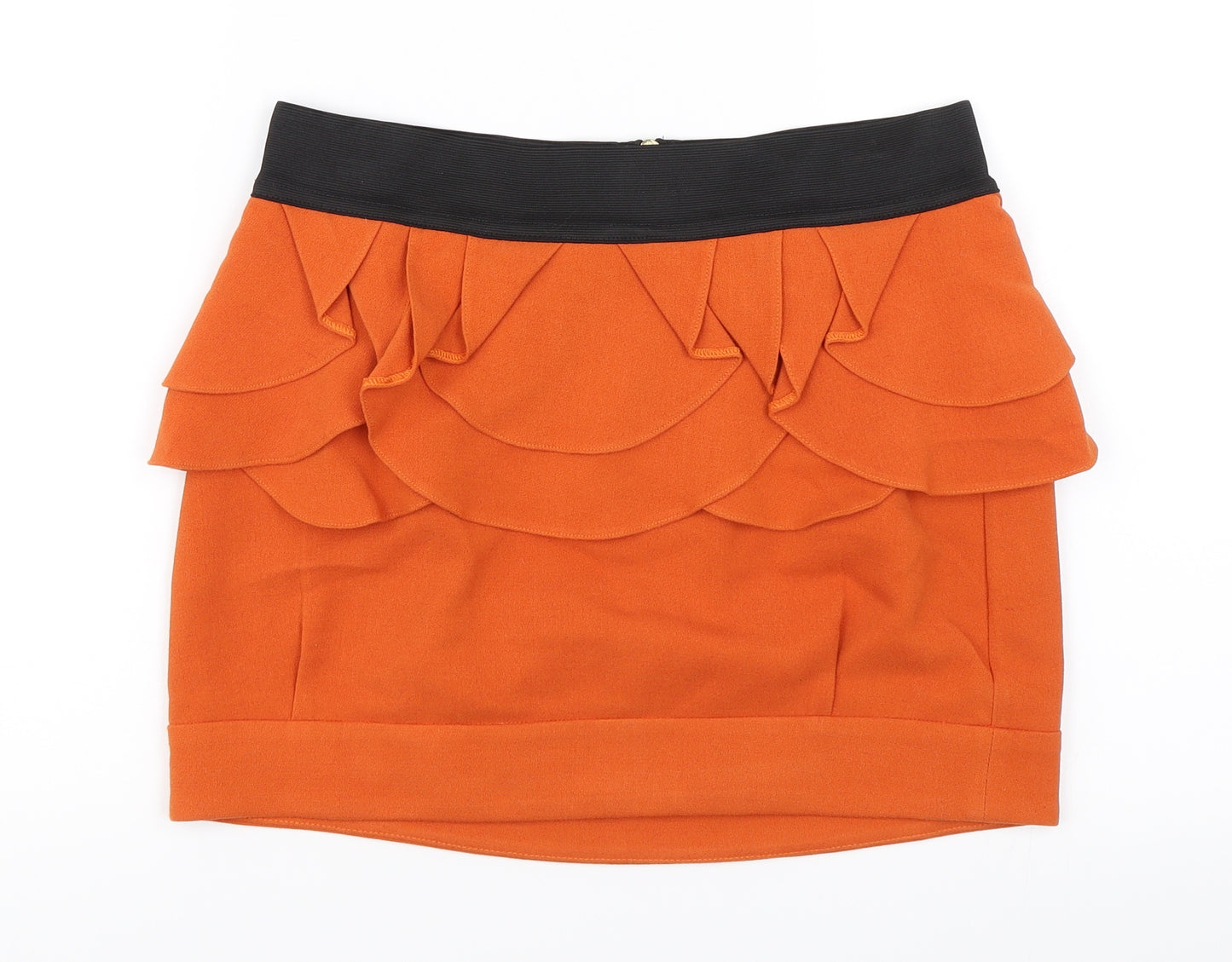 River Island Womens Orange   Mini Skirt Size 8