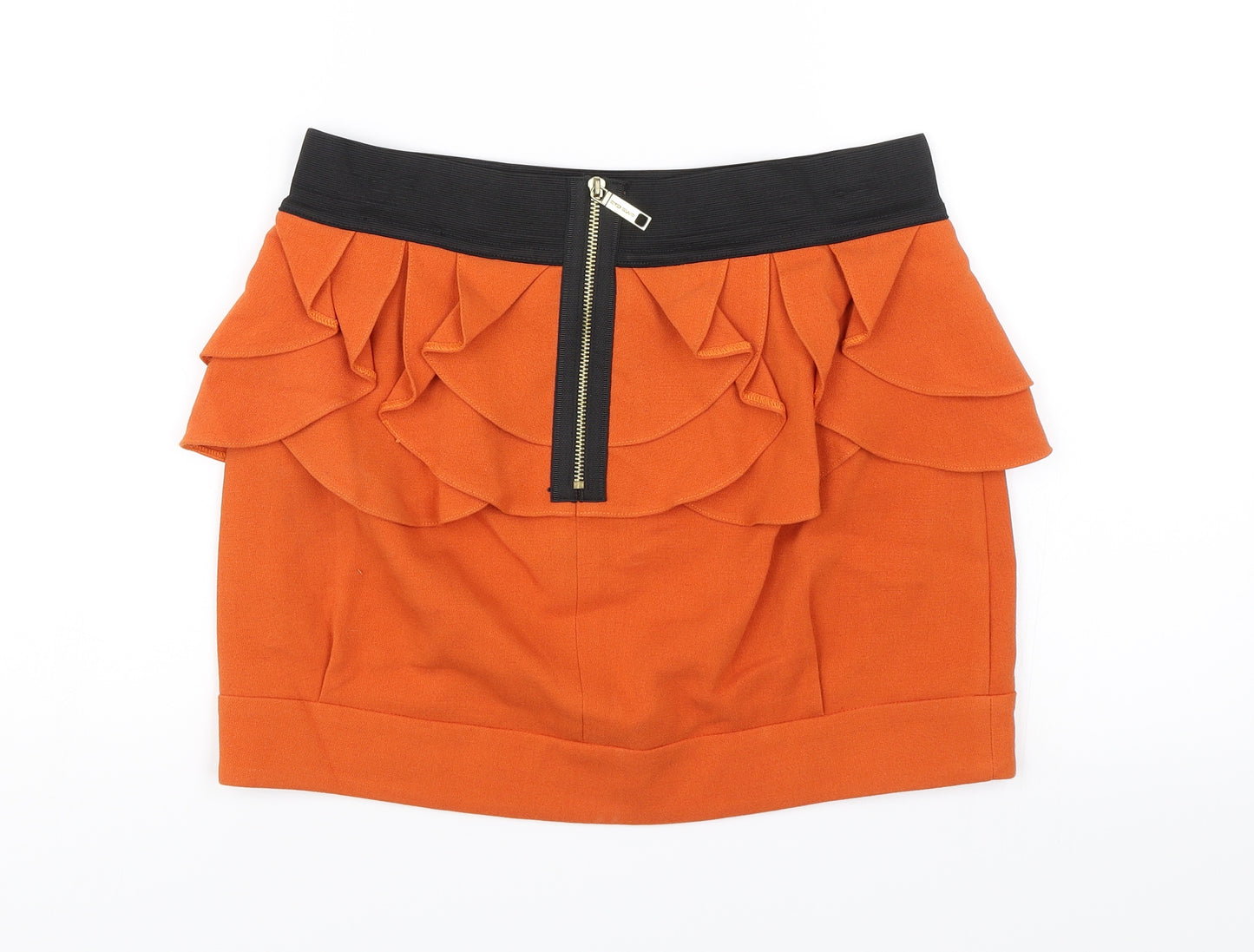 River Island Womens Orange   Mini Skirt Size 8