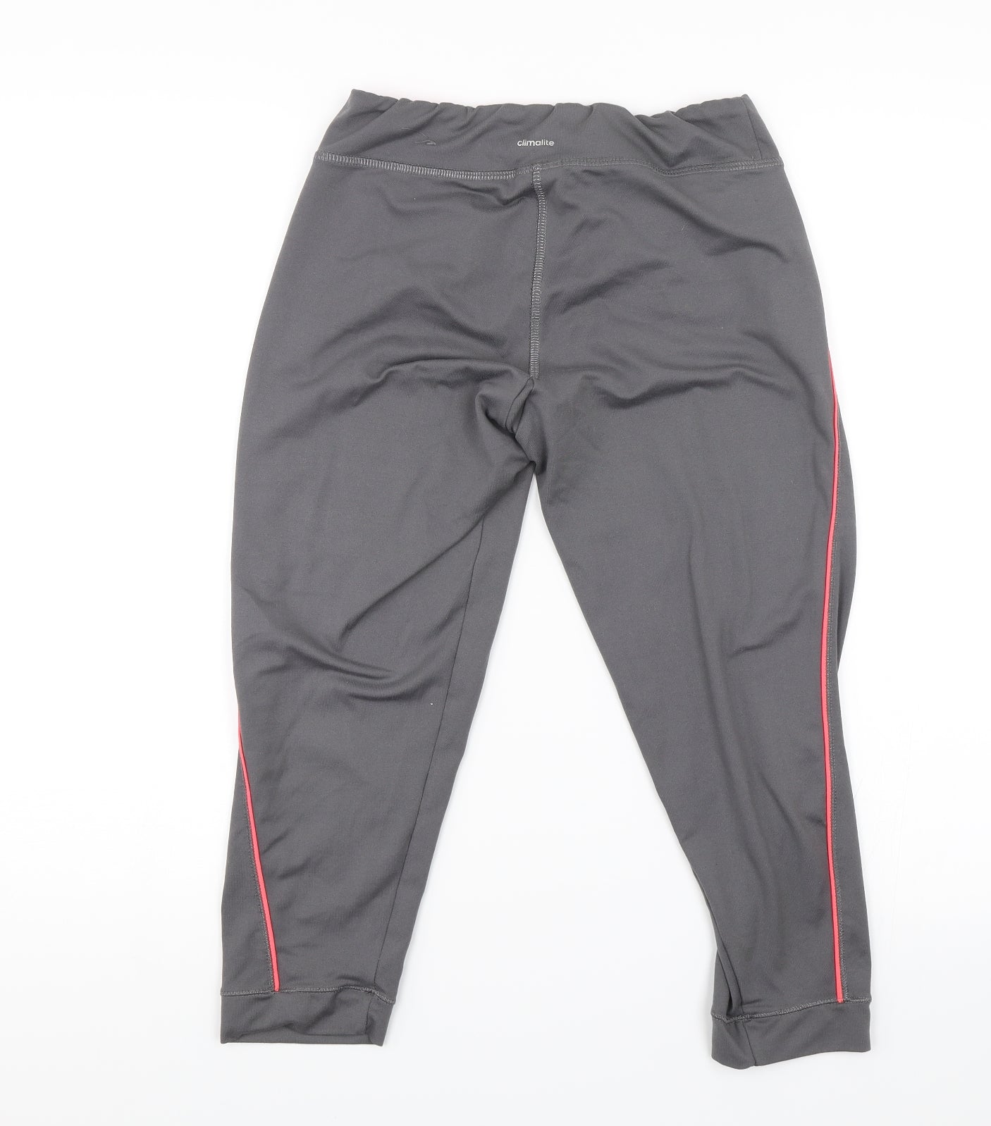adidas Womens Grey   Pedal Pusher Trousers Size S L19 in