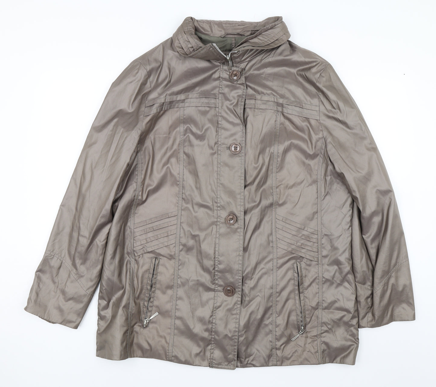 Opal Womens Brown   Jacket  Size 18