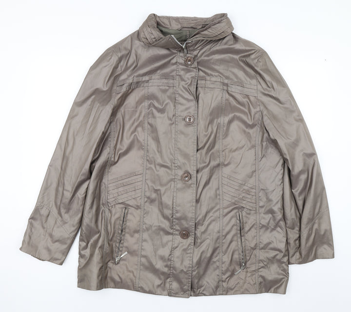 Opal Womens Brown   Jacket  Size 18