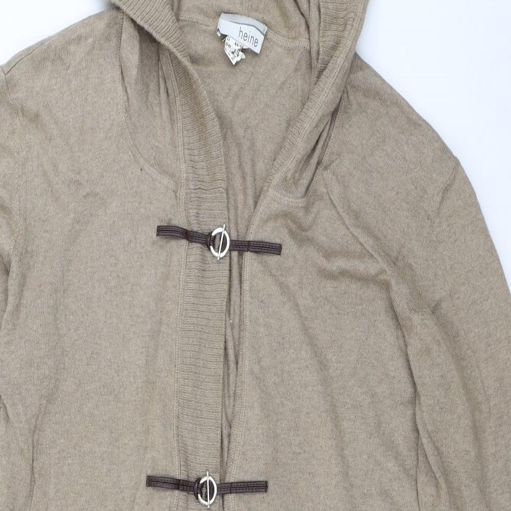 HEINE Womens Brown   Cardigan Jumper Size 18