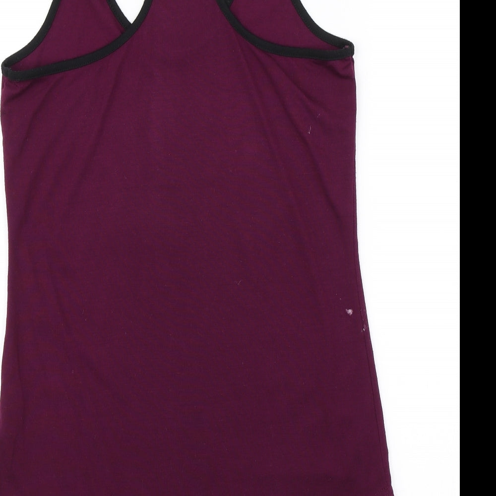 Lonsdale Womens Purple   Basic Tank Size 10