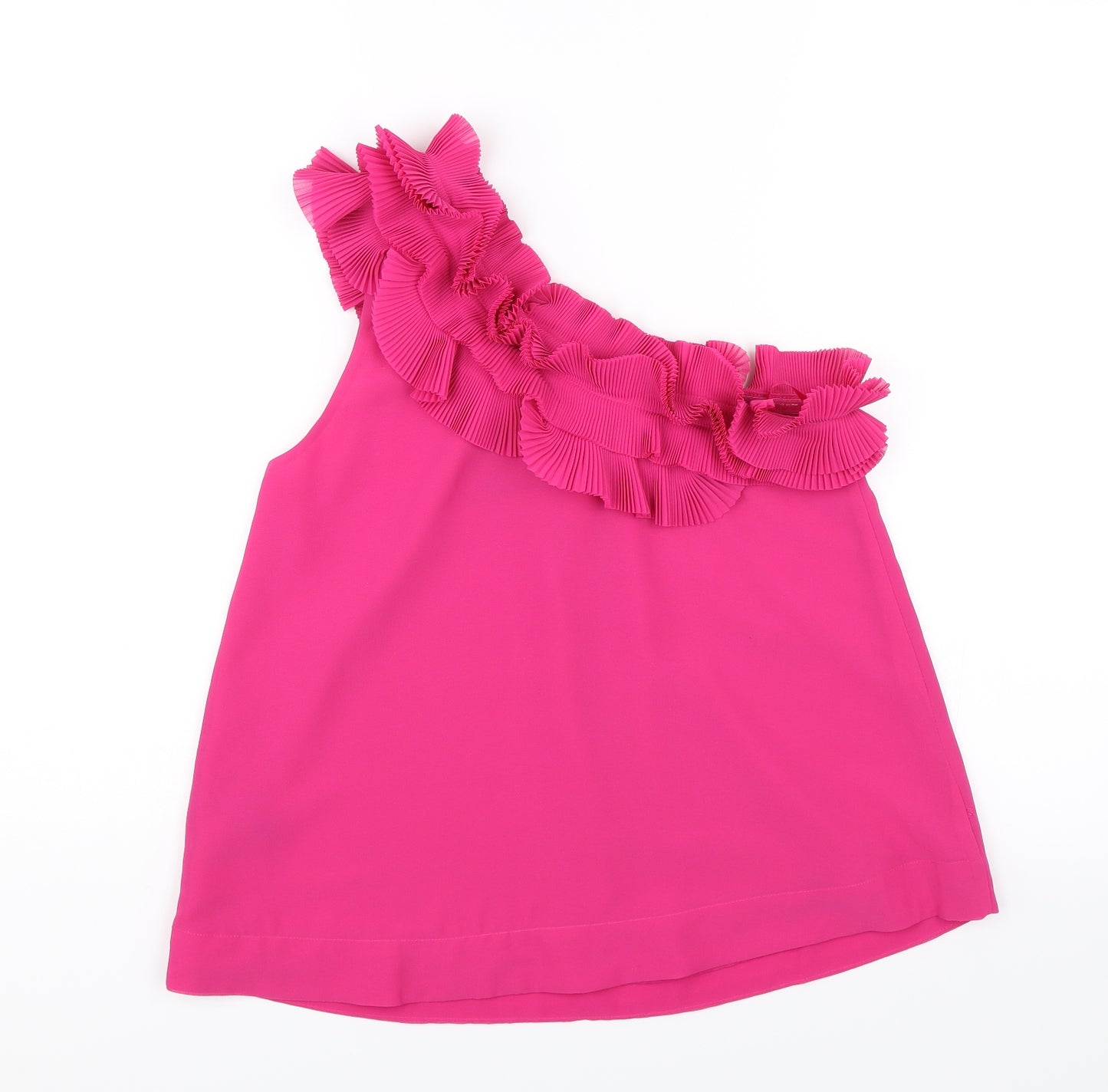 H&M Womens Pink   Basic Blouse Size 6