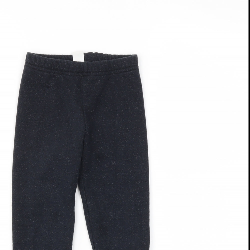 carters Girls Black   Sweatpants Trousers Size 5 Years