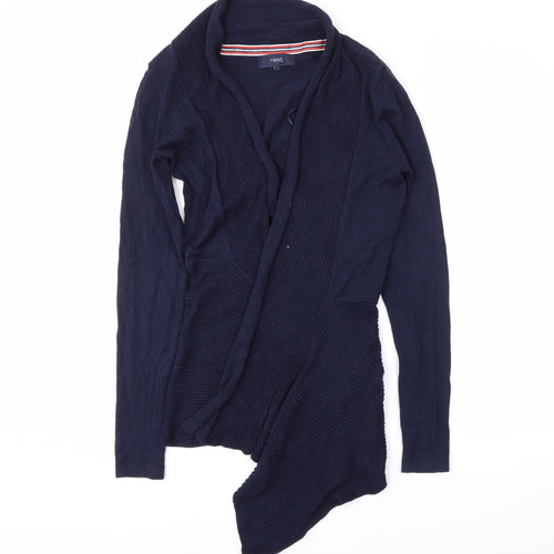 NEXT Womens Blue   Wrap Jumper Size 8