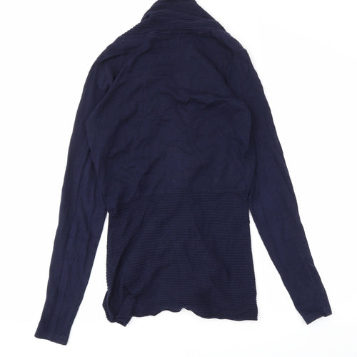 NEXT Womens Blue   Wrap Jumper Size 8