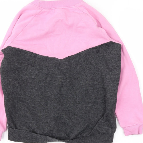 TU Girls Pink   Pullover Sweatshirt Size 9 Years
