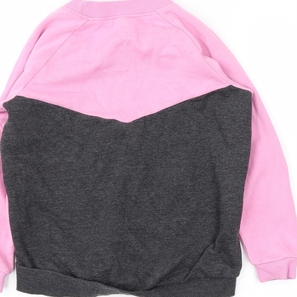 TU Girls Pink   Pullover Sweatshirt Size 9 Years