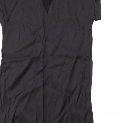 Dorothy Perkins Womens Black   Basic Blouse Size 8