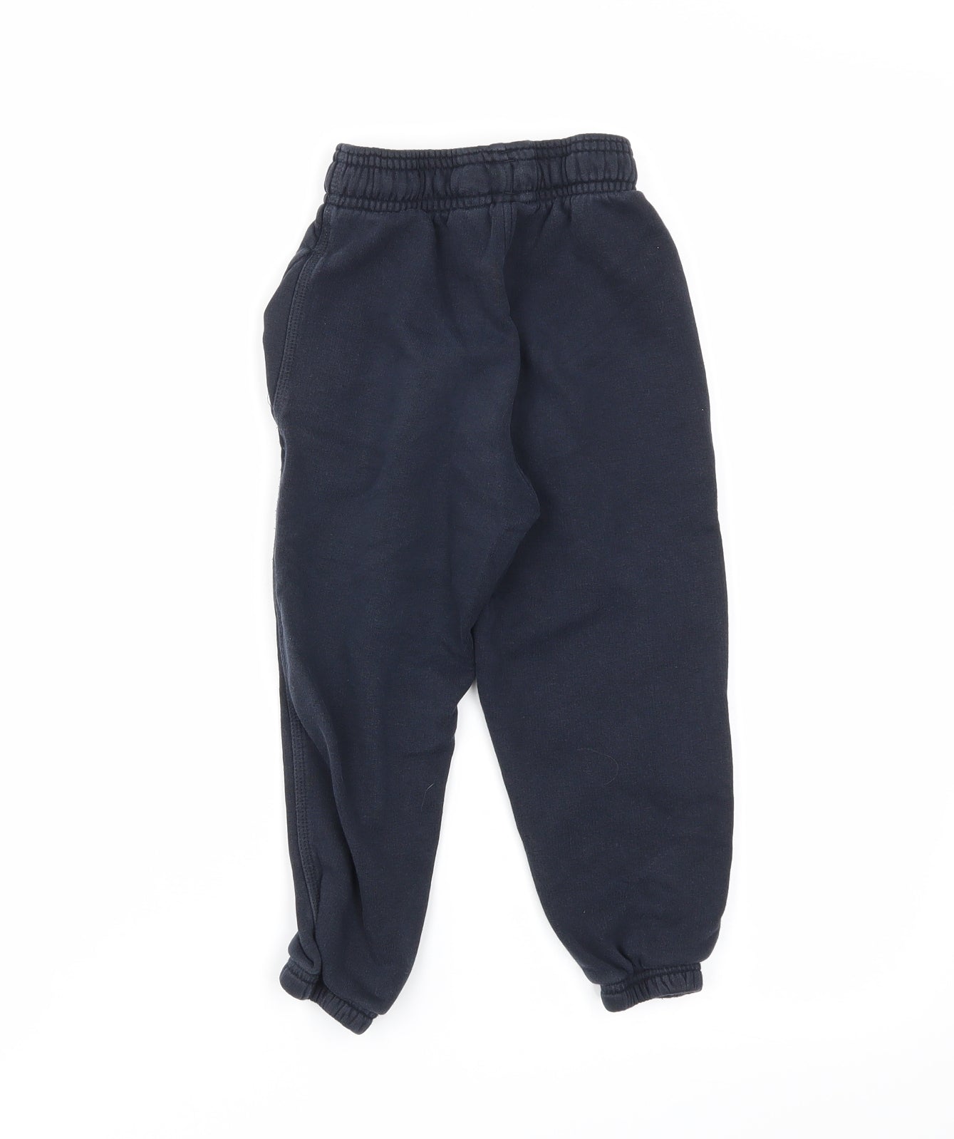 M&S Boys Blue   Jogger Trousers Size 2-3 Years