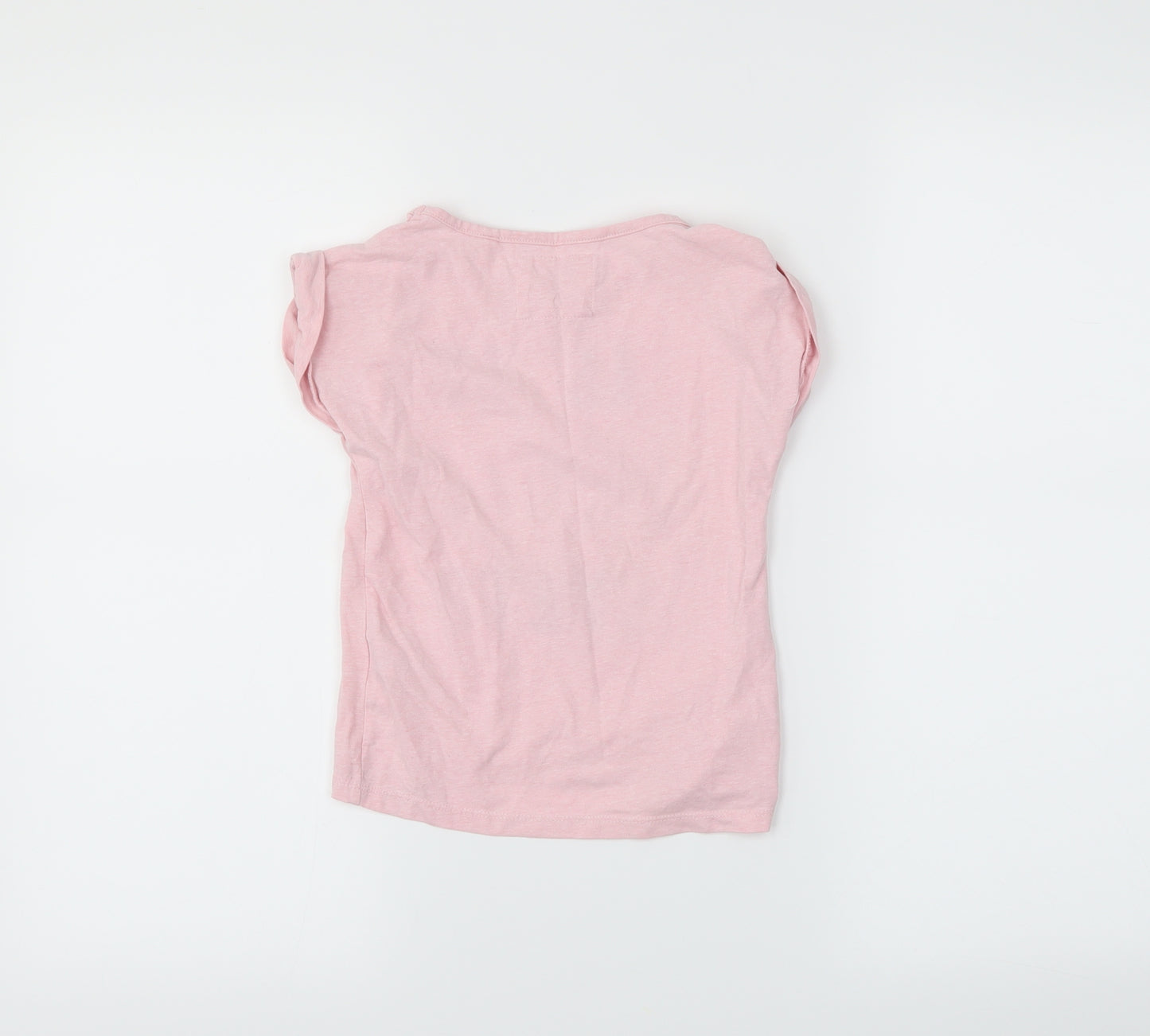 TU Girls Pink   Basic T-Shirt Size 5 Years