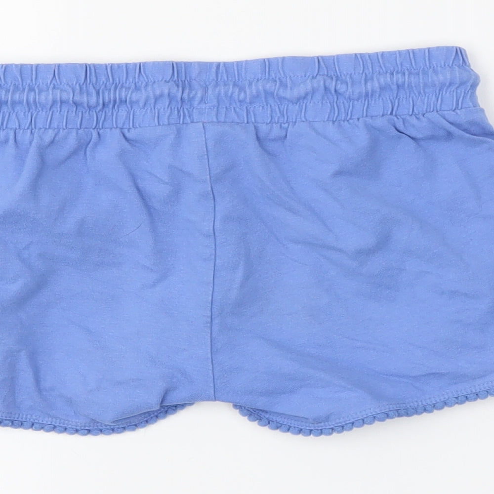 F&F Girls Blue   Sweat Shorts Size 7-8 Years