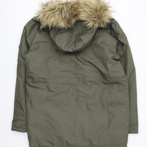 883 Police Mens Green   Parka Coat Size XL