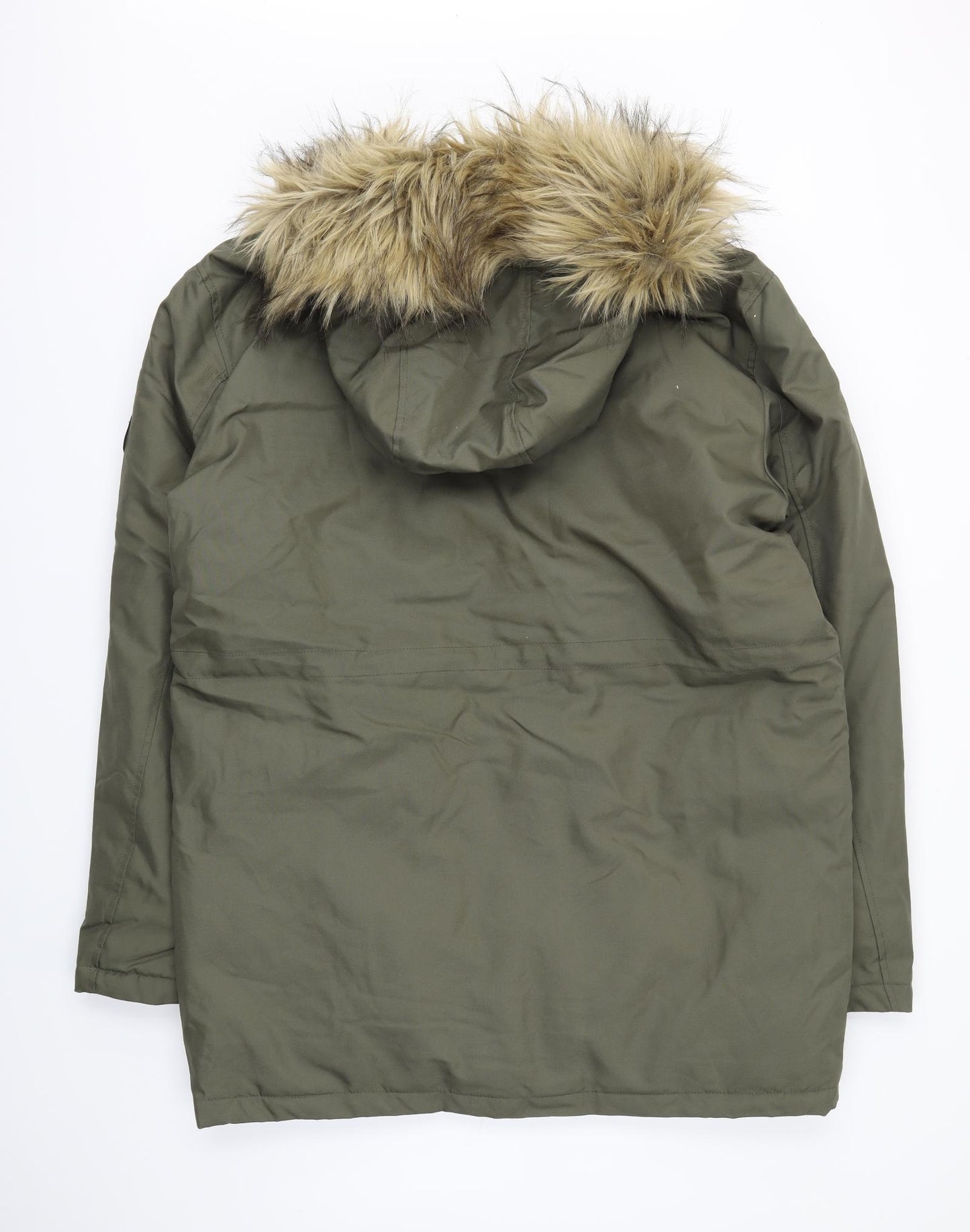 883 Police Mens Green   Parka Coat Size XL