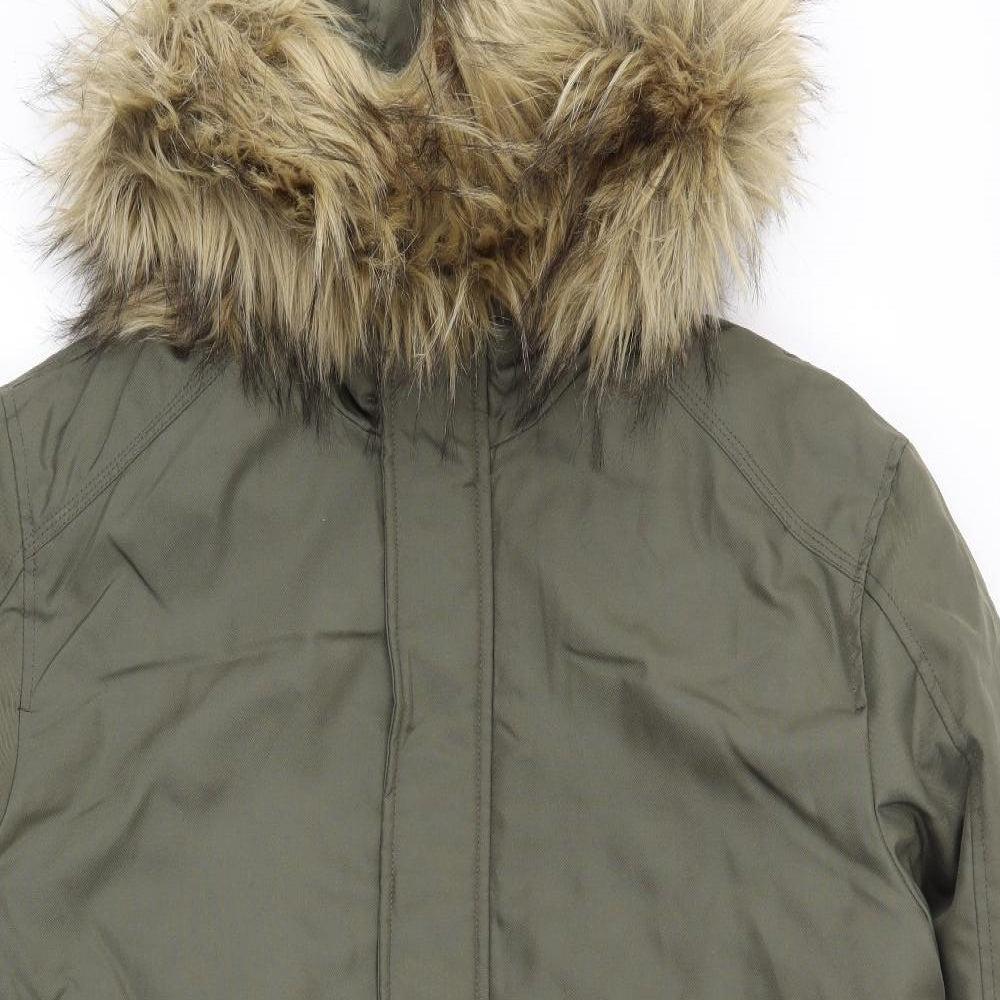 883 Police Mens Green   Parka Coat Size XL