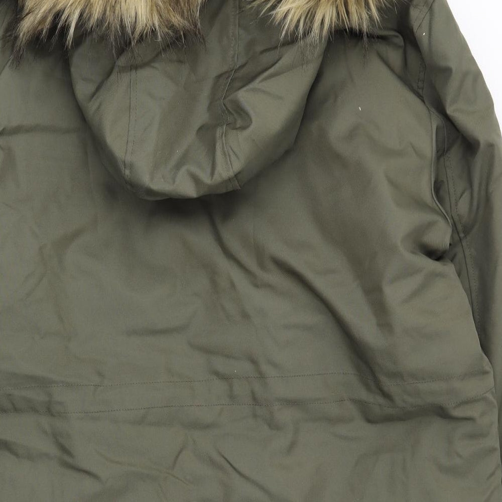 883 Police Mens Green   Parka Coat Size XL