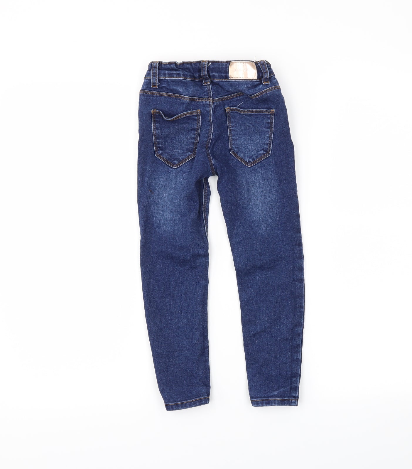 DenimCo Girls Blue  Denim Skinny Jeans Size 5-6 Years