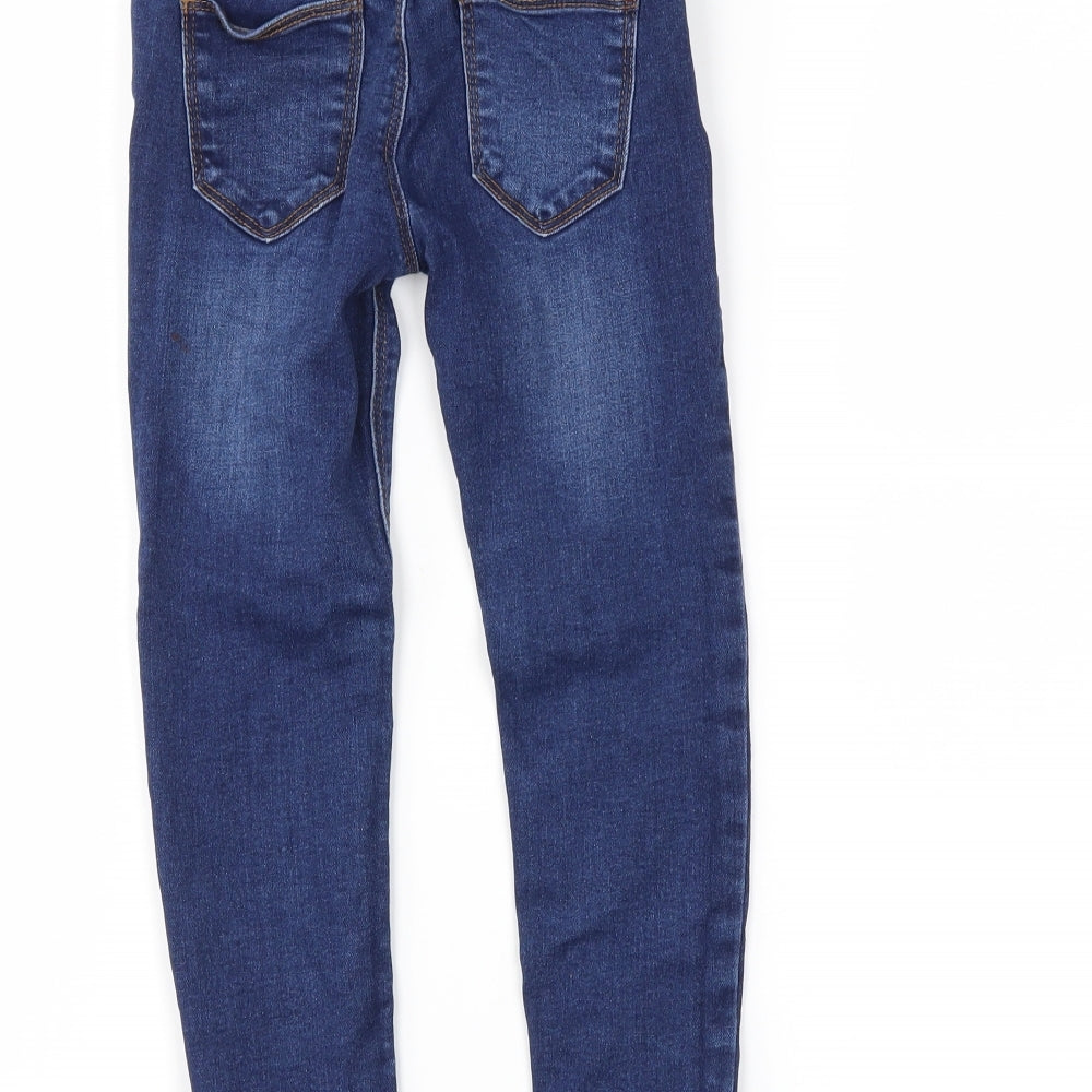 DenimCo Girls Blue  Denim Skinny Jeans Size 5-6 Years