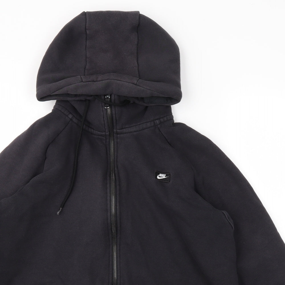 Nike Mens Black   Full Zip Hoodie Size M