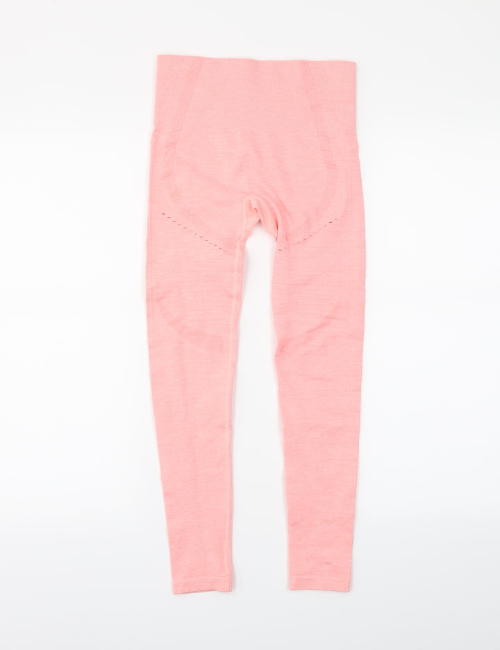 Preworn Womens Pink   Pedal Pusher Leggings Size XS L23 in