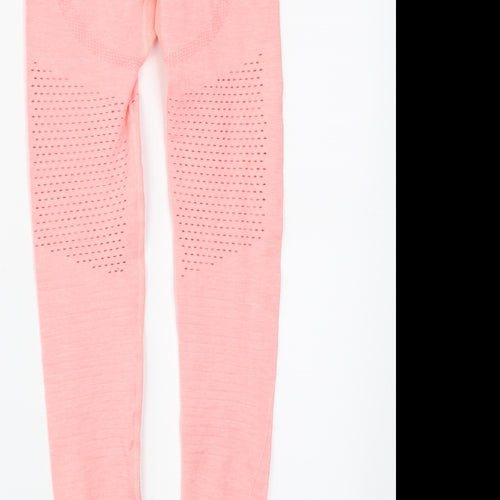 Preworn Womens Pink   Pedal Pusher Leggings Size XS L23 in
