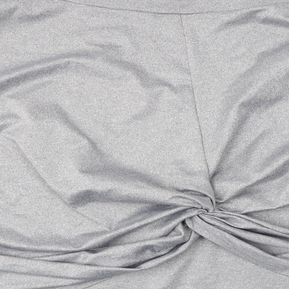 SheIn Womens Grey   Pullover Sweatshirt Size 4XL